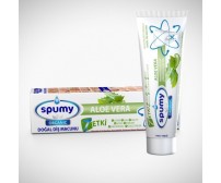 Spumy Diş Macunu Aloe Veralı 140 gr Spumy Diş Macunu Aloe Veralı 140 gr